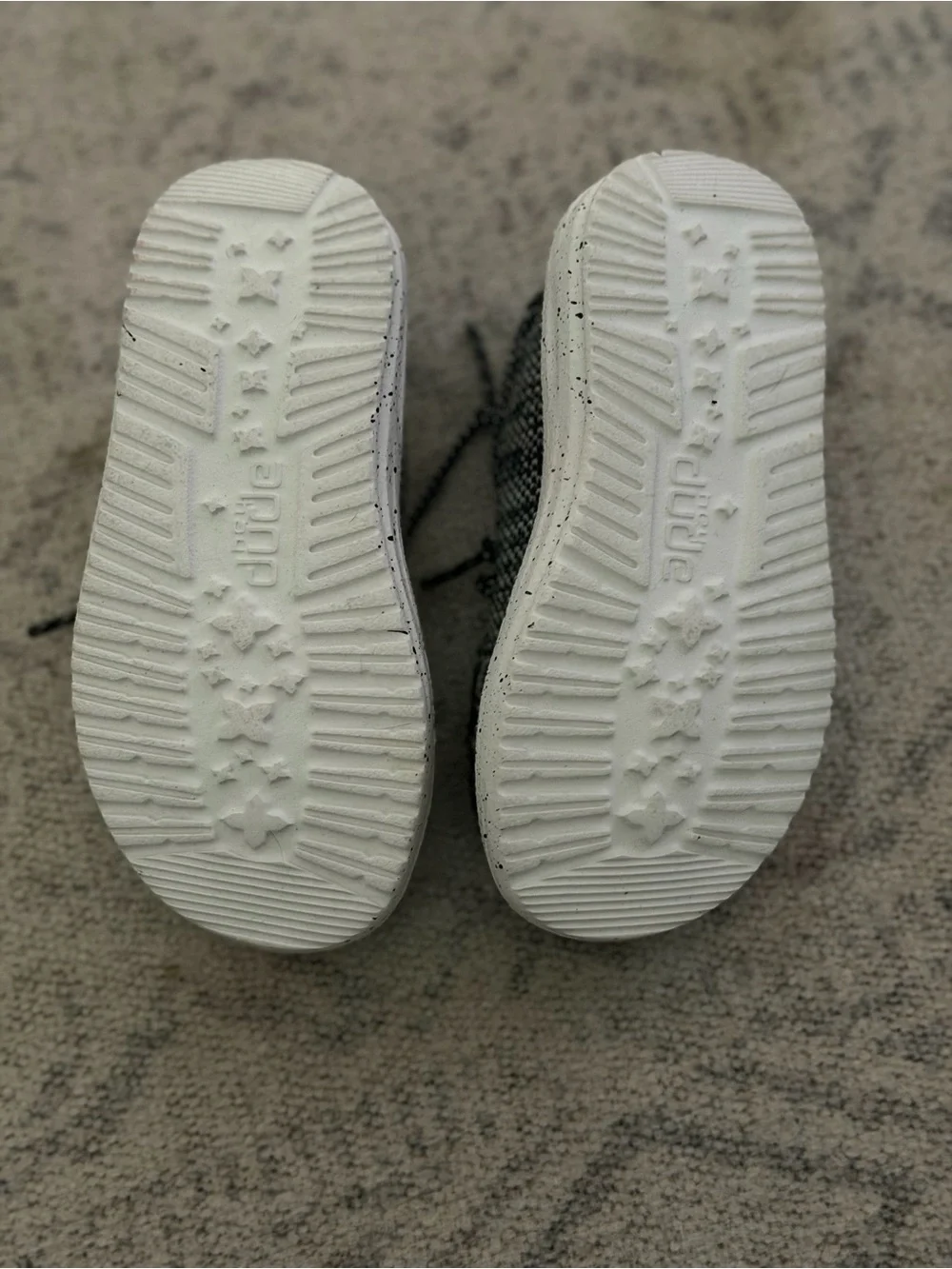 Hey Dude Toddler Slip-On Sneakers - Black/White